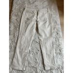 a.n.a  Womens Ankle Jeans Size 10 Modern Fit Embellished‎ Distressed Stretch Bone Photo 1