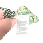 Anthropologie Tiny Trouvaille Slip Dress Midi Scarf Paisley Print Green Size XS Photo 8