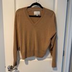 Brochu Walker  The Ennes Ruched Cashmere Sweater Toffee Mélange | S Photo 4