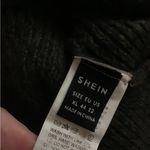 SheIn Women'sDeep V-Neck Wrap Sweater Long Sleeve Front Cross Loose Knitted Pullover Photo 4