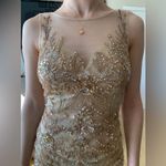 Gold homecoming dress Size 2 Photo 5