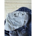 One Teaspoon  Denim Cutoff Shorts Distressed Frayed Hem Blue Size 27 Photo 4