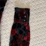 The Kooples NWOT  Painted Roses Burnout Velvet Mini Dress Long Sleeve Size 0 Photo 6