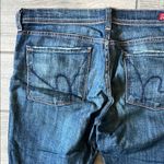 Citizens of Humanity Blue Flare Wide Leg Jeans Photo 4