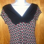 Black, Red, & White Ripe Clothing Company Short Sleeve Shirt Top Size Large Black Photo 1