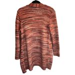 Chico's  Earthtone Striped Open Front Cardigan - size 1 (Medium) Photo 5