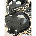NEW Arizona Love Trekky Chain Flat Slip On Sport Sandals Black Womens EU 36/US 6 Photo 3