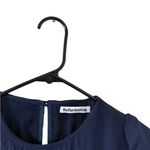 Reformation Gavin Midi Dress in Navy Photo 9