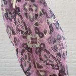 Gianni Bini Silk Tank Lace Trim V-Neck Purple XS Petite Boho Chic Photo 9