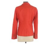 Pim + Larkin  Orange Classic Blazer Jacket Career Womens S Fall Classic Preppy Photo 6