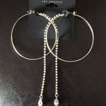 Guess Unique  Crystal Hoops & Waterfall Earrings Photo 0