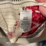 Talbots Cute creamy chevron stripe  cashmere blend crew neck sweater classic soft Photo 3