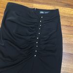 ZARA  Black maxi skirt with a slit Photo 1