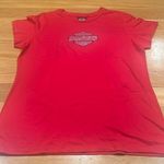 Harley Davidson Harley-Davidson women’s motor cycles short sleeve shirt size xlarge . Photo 0