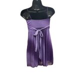 Ruby Rox  Women’s Purple Sparkly Spaghetti Strap Size Small Prom Formal Dress Photo 1