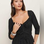 Reformation  Lauryn Top Black, Size 10, $168 Photo 1