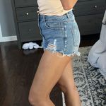 Bullhead Denim Co High Waisted Ripped Jean Shorts Photo 2