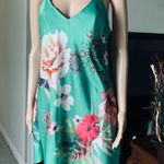 South Moon Under Floral Silk Dress Photo 3