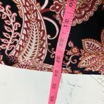 Anthropologie  Cady Tiered Tunic Dress paisley boho print Sz S petite Photo 5