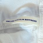 Rag and Bone White Dre Low Rise Slim Boyfriend Jean Size 32 Photo 13