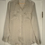 Equipment  Femme Large‎ Stars Blouse EUC Like New Photo 0