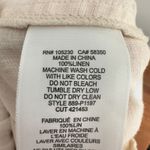 Joie  Linen Blend Jogger Pants Womens Medium Beige Drawstring Elastic Waist Photo 1