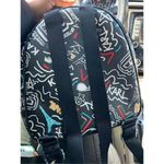 Karl Lagerfeld $178 NEW Auth  Multi-Colored ADELE ALLOVER KARL Small Backpack Photo 7