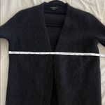 COS  Cardigan Sweater Knit Long Midi Wool‎ Mohair Black Sz XS Photo 4