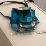 The Limited Plaid Blue Mini Backpack Great shape! Photo 4