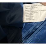 Medium Tote Shoulder/Bag ~ Zipper Closure ~ Blue Photo 3