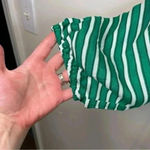 House of Harlow 1960 x REVOLVE Green And White Stripe‎ Ruben Romper Photo 5