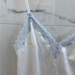 Victoria's Secret Victoria’s Secret Tease white & baby blue slip lingerie with lace detail - sz M Photo 5