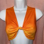 Boohoo Knot Front Crop Top Photo 1
