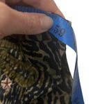 Artsy Boho Scarf Wrap Crushed Velvet Satin Olive Two's Company One Size ok Green Photo 7