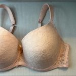 Laura Ashley Bra Lace Everyday Comfort Bra in Light Pink Sz 42D NWOT Photo 3