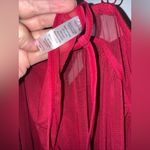 Cosmopolitan NWT ‎ Babydoll Red Lace Mesh Nightgown 2 Piece Set Size 3X Photo 6