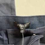 FRNCH  Paris Navy Straight Leg Ankle Cropped Size Small NWT Photo 2