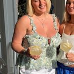 Wild Fable Women's Scoop Neck Chiffon Flutter Tank Top
- ™ Green Floral XL target Photo 4