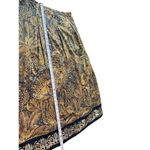 Soft Surroundings Sultana Elephant Gold Black Embroidered Maxi Skirt L Photo 8