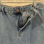 Sincerely Jules  Jean Size 29 Cargo Baggy Relaxed Fit Denim Pant Med Wash Cuff Photo 5