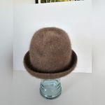 Nordstrom Taupe Angora Blend Fedora Hat New With Tags Photo 2