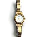 Monet Vintage  Quartz Gold Tone Streched Band Watch Need Some Work Photo 0