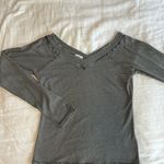 BDG Shannen Off-The-Shoulder Long Sleeve Tee Photo 3