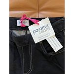 NWT Pajama Jeans Black Skinny Mid Rise Pull On Knit Loungepants Womens Sz XXS Photo 4