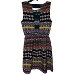 Indulge Colorful Sleeveless Dress Large Photo 1