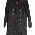 Nine & Co. Dark Wash Vintage Denim Trench Coat 10P Photo 0