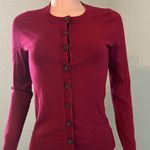 Banana Republic Women's  red Merino Extra Fine Wool Cardigan Sweater Size XS #54 Photo 1