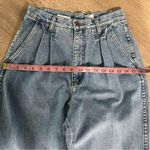 Vintage Bill Blass Pleated High Rise Tapered Mom Jeans Light Wash 80s 90s Sz S Photo 6