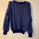 Vintage Wool Blend Striped Grandpa Sweater Size XL Photo 0