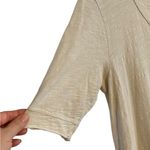 Wilt Anthropologie Cream asymmetrical Cotton Tshirt dress Lagen look boho Fall Size XL Photo 2